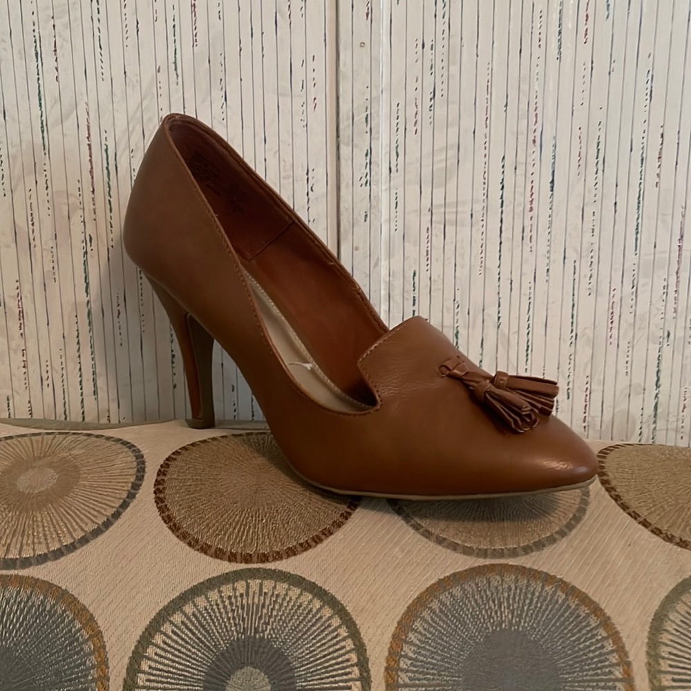 Brown heels